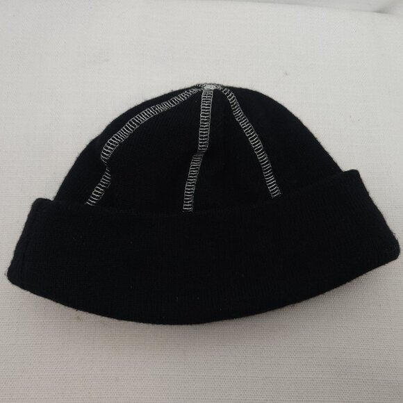 🖤 Rogue Ales Mens Black Knit Acrylic Beanie OS - Picture 4 of 4